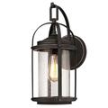 Westinghouse One-Light Outdoor Wall Fixture Grandview ORB Clr Seeded Gls 6339300